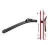 Stergator parbriz universal FLAT U-Type 17 &ldquo;(425mm)