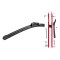Stergator parbriz universal FLAT U-Type 17 &quot;(425mm)