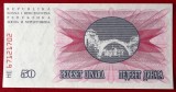 BOSNIA HERTEGOVINA 50 dinara 1992 UNC necirculata **