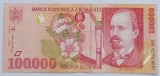 Rom&acirc;nia, 100.000 Lei 1998.