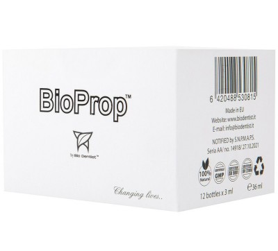 Bio Prop&amp;trade; by Bio Dentist&amp;trade; - supliment natural pentru preventie parodontoza si igiena orala 12 doze foto