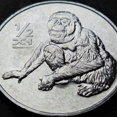 Moneda FAO 1/2 CHON - COREEA de NORD, anul 2002 * cod 4255 - UNC DIN FASIC!