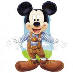 Balon folie figurina Mickey Mouse Lederhosen - 95cm, Amscan 27389 foto