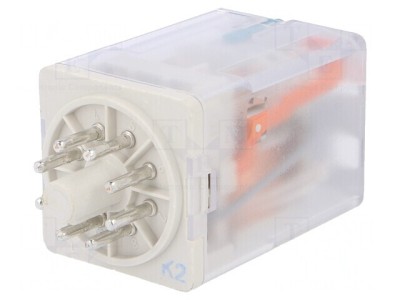 Releu Electromagnetic DPDT 220VDC 10A foto