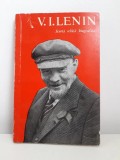 V. Lenin Scurtă schiță biografică 1961 marxism leninism Ed. Politică istorie