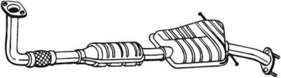 Catalizator HYUNDAI SANTA FE I (SM) (2000 - 2006) BOSAL 090-436 foto