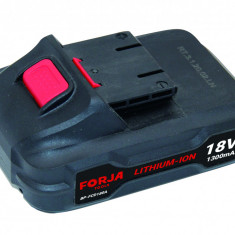 FORJA TOOLS Acumulator Li-Ion 18V, 1.3Ah compatibil cu bormasina FCD180A2