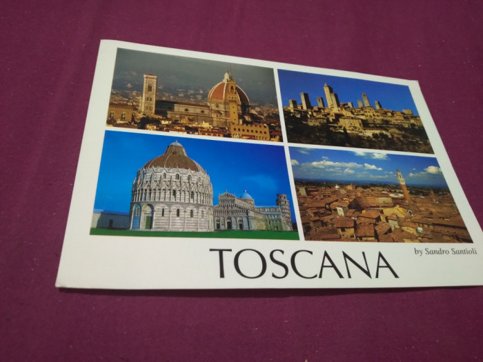 CARTE POSTALA -TOSCANA CIRCULATA