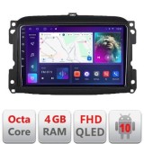 Navigatie Fiat 500L 2012-2017 B-500L Android Ecran QLED octa core 4+64 carplay android auto KIT-500L+EDT-E310V3 CarStore Technology