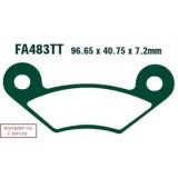 Klocki Ham. Moto. Keeway Gtx 300 Quad (10-11) 289771 EBCFA483TT