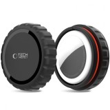Husa Tech-Protect pentru Apple AirTag, Neagra