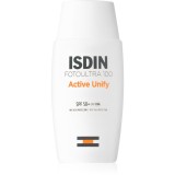 ISDIN FotoUltra 100 Active Unify crema de protectie iluminatoare SPF 50+ 50 ml