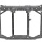 Panou central, trager Mazda Cx-5 (Ke), 03.2012- Motorizare De 2, 0, fata, complet; plastic polipropilena (PP) si fibra sticla (LGF30)