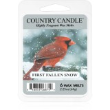 Country Candle First Fallen Snow ceară pentru aromatizator 64 g