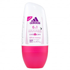 Deodorant Roll On Adidas Cool &amp;amp; Care 6 in 1, 50 ml, Pentru Femei, Deodorant Roll On, Roll On Antiperspirant, Roll On Adidas, Deodorant Antiperspirant, foto