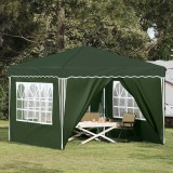vidaXL Cort de Petrecere Pop-up Verde 288 x 288 x 245 cm 42019772