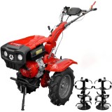 Cumpara ieftin Motocultor Rotakt Atlas RO10R, motor 10 CP, latime lucru 135 cm, 3 viteze, freze, roti cauciuc