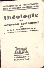 THEOLOGIE DU NOUVEAU TESTAMENT-R.P. LEMONNYER-264135 foto