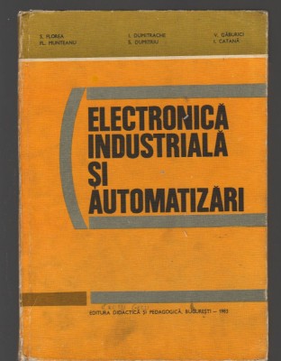 C8833 ELECTRONICA INDUSTRIALA SI AUTOMATIZARI - S. FLOREA foto