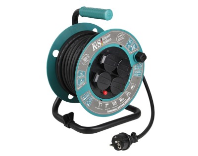 Prelungitor electric pe tambur Konner-Sohnen KS CR-15M, 15 m foto