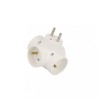 R-48/Z Conector AC supply splitter Layout 2P+PE white TIMEX-ELEKTRO, TIMEX ELEKTRO