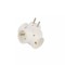 R-48/Z Conector AC supply splitter Layout 2P+PE white TIMEX-ELEKTRO