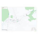Cumpara ieftin Harta decorativa pentru perete Agnita, Stil Vibrant, 100x70 cm, PVC
