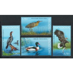 Moldova 2021 mi 1172/75 MNH - Rezervatia Biosferei Prutul de Jos
