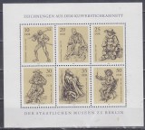 A10 JC 3 - Colita foarte veche - Germania Democrata - DDR - bloc filatelic, Istorie, Nestampilat