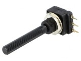 Potentiometru Axial 100&Omega; 200mW THT 6mm Plastic