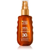 Garnier Ambre Solaire Ideal Bronze ulei pentru &icirc;ngrijire și bronzare SPF 30 150 ml