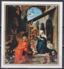 Penrhyn 1989 - Crăciun - Pictură de D&uuml;rer , Colita, MNH, Nestampilat