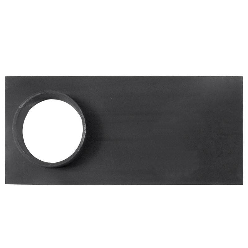 Plita din fonta cu gat burlan pentru soba, 470x170mm, Tip 1, YTGH-3959 ...