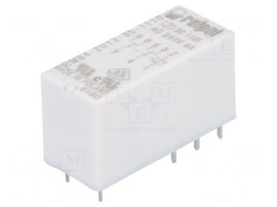 Releu Electromagnetic DPDT 110VDC 8A PCB foto