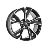 Set 4 jante aliaj DY807 17x7.5 5x120 ET35 diamond cut pentru Volkswagen