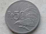 INDONESIA-50 RUPIAH 1971, Asia, Cupru-Nichel