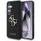Husa pentru Samsung Galaxy S25 Plus - Guess Hardcase 4G Grained Big and Classic Logo (GUHCS25MPGT4MBK) - Black