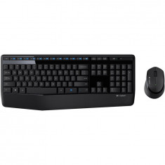 Kit Mouse Wireless+ Tastatura MK345, Black