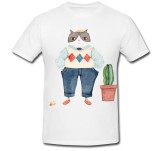 Cumpara ieftin Tricou &quot; Pisica gri &quot;