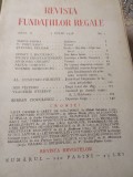 CI. Revista Fundatilor Regale iulie 1938