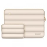 Husa Tech-Protect PUFFY pentru Laptop 15inch / 16inch, Crem