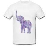 Cumpara ieftin Tricou &quot; Geometric elefant &quot;