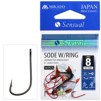 Carlige Mikado Sensual Sode Red Nr.16 10buc/plic foto