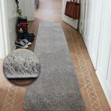 Traversa Shaggy 5cm gri, 100 cm