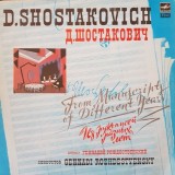 D. Shostakovich, Gennadi Rozhdestvensky &ndash; From Manuscripts Of Different Years