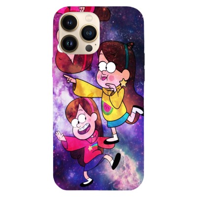Husa compatibila cu Apple iPhone 11 Pro Max, Viceversa, model Mabel Pines Gravity falls , Silicon, TPU foto