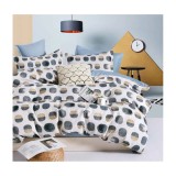 Cumpara ieftin Lenjerie de Pat Bumbac Finet cu 6 Piese Pentru Pat Dublu - SUZ34