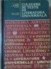 CULEGERE DE TEXTE DIN LITERATURA UNIVERSALA CLASA A XI-A SECTIA UMANISTA-N.I. BARBU, OVIDIU DRIMBA, ROMUL M-224143