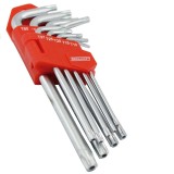 Set de imbusuri Torx ( cu gaura) 9 piese, Toolhub