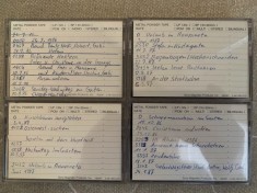 Lot 4 Casete Video 8 SONY P5-90 - 1